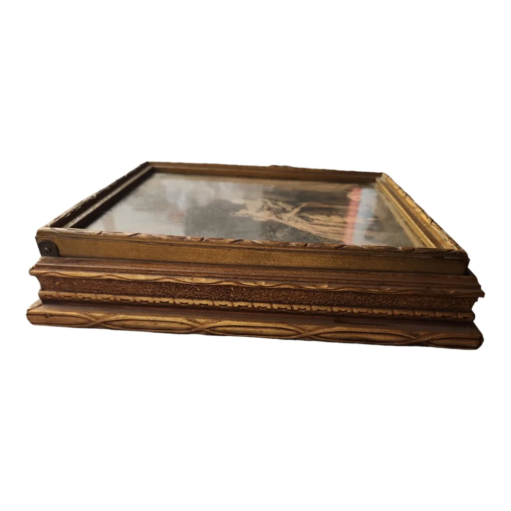 Antique Victorian Style Jewelry Box - Picture 2 of 3